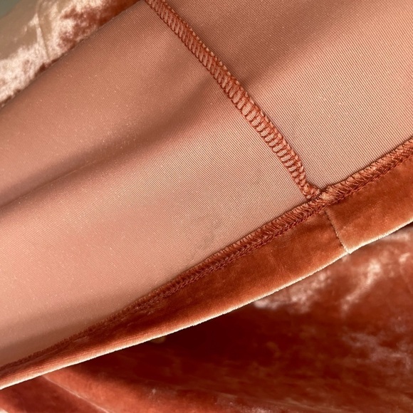 Madewell Crushed Velvet Mockneck Dress, Size XS - Picture 9 of 9